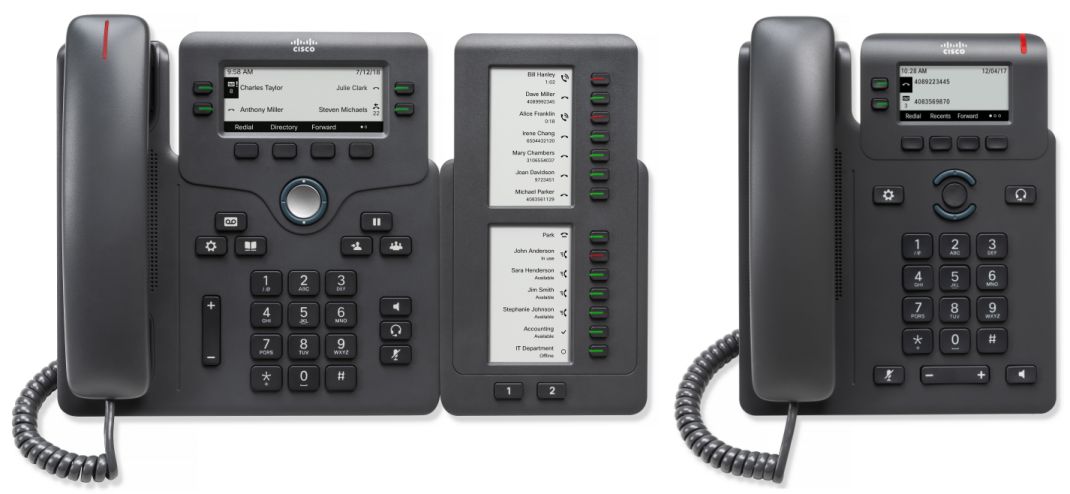 Product image of Cisco IP Phone 6800 Series with Multiplatform Firmware