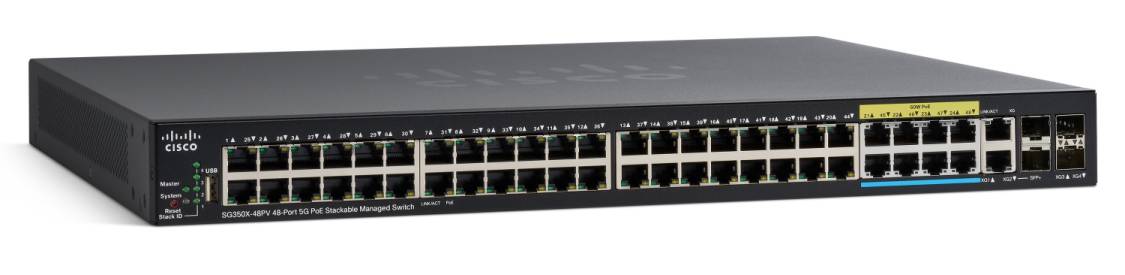 Product image of Cisco 350X Series Stackable Managed Switches