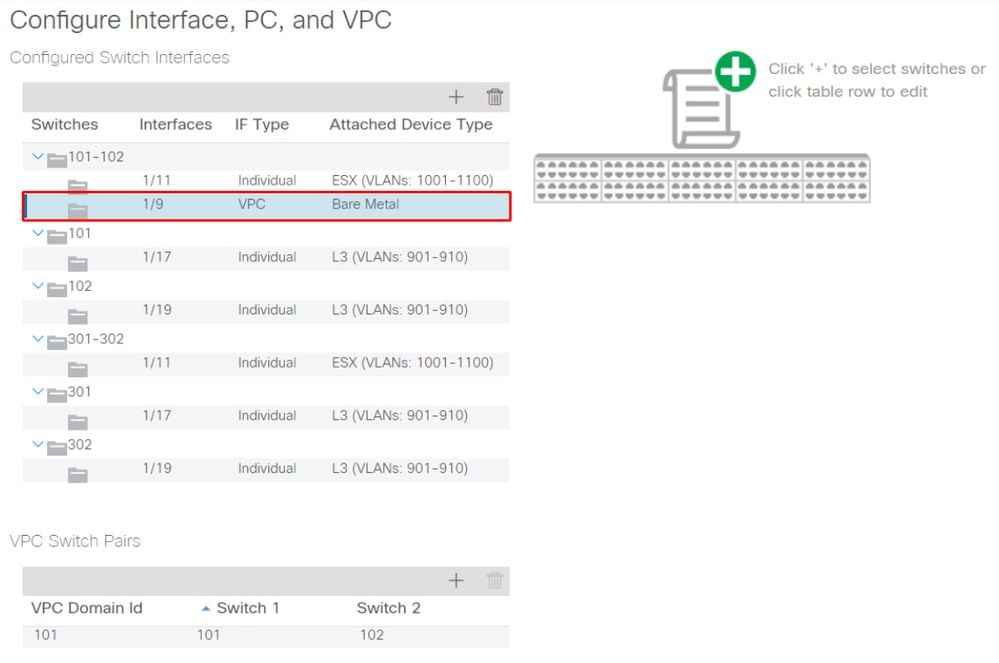 Quick Start missing VLANs