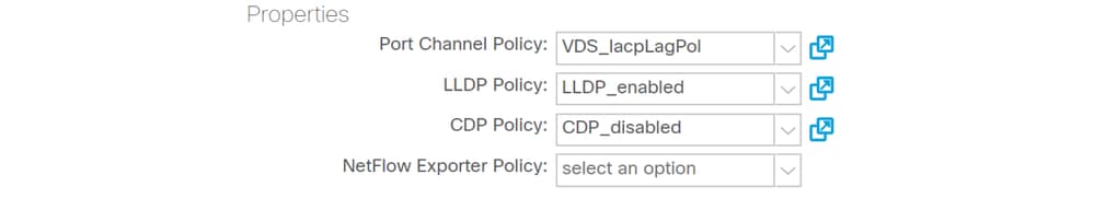 Politiques de remplacement VMM ACI