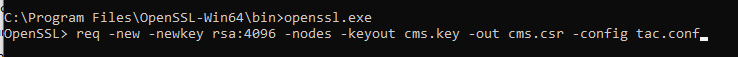 OpenSSL Command