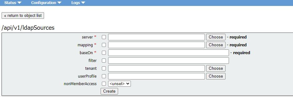 CMS LDAP集成- LDAP源