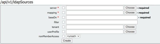 CMS LDAP統合：新しいLDAPソースの作成