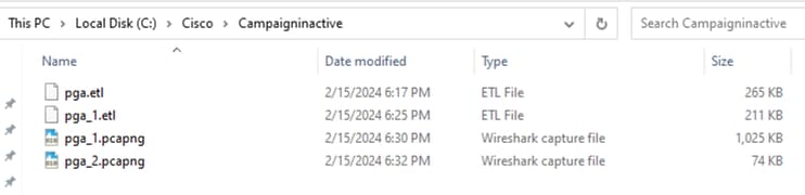 Method 2. to Convert Packet Capture from Native Extension .etl to Wireshark Readable Format .pcapng