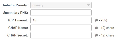 Configure CIMC - Initiator Authentication CHAP