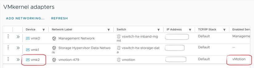 VMkernel 어댑터