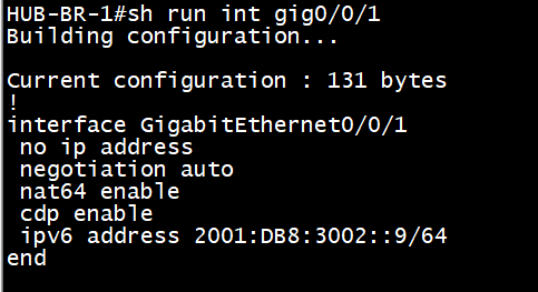 IPv6 Facing Interface