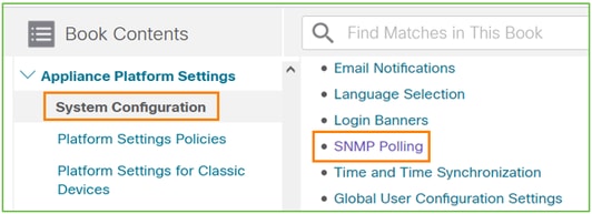 FTD SNMP - Locate SNMP documents - FMC SNMP Configuration Guide