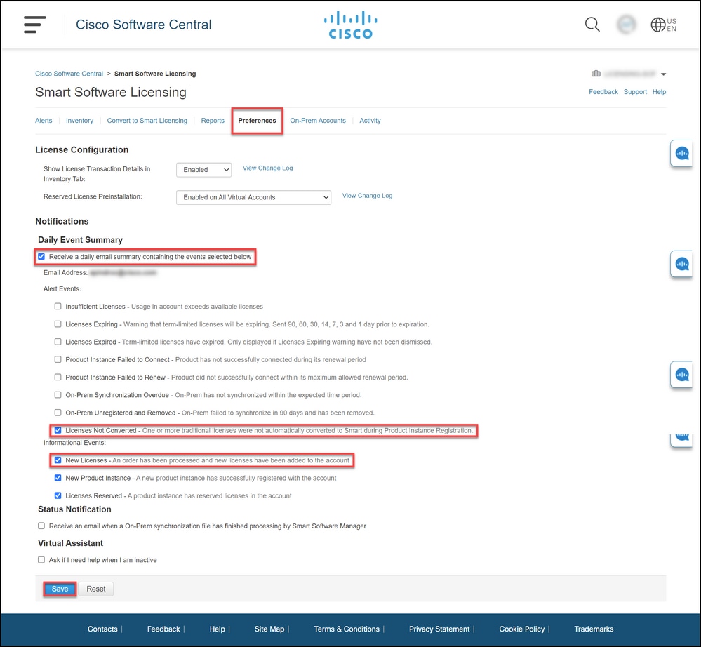 Migrating Catalyst 3850 Series from RTU to Smart Mode - Set your email preferences