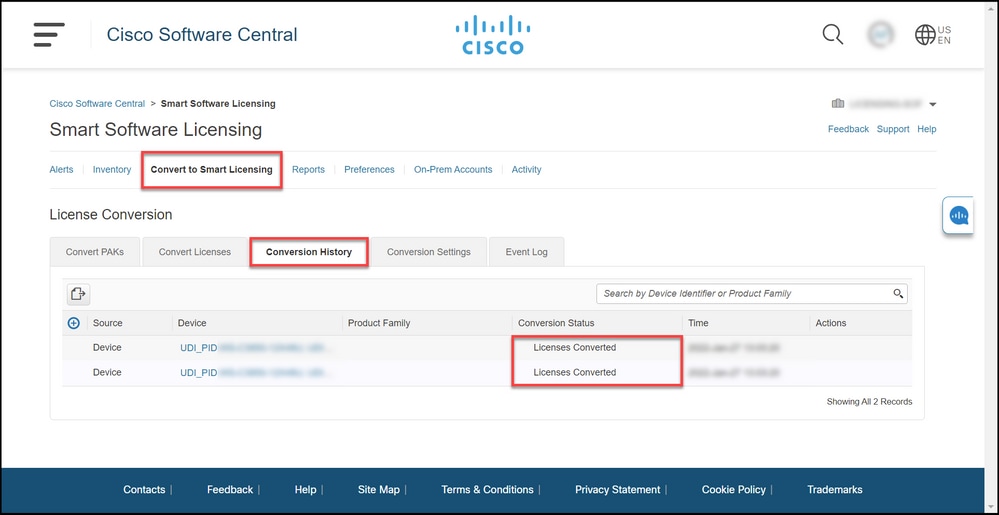 Migrating Catalyst 3850 Series from RTU to Smart Mode - Check the status of your device