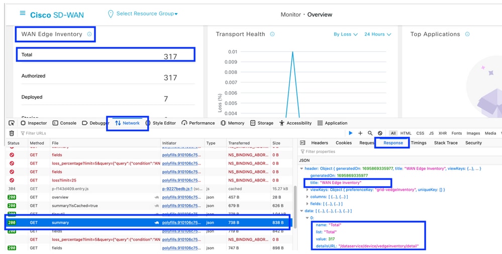 API Response Information