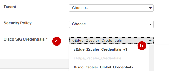 Credential SIG template