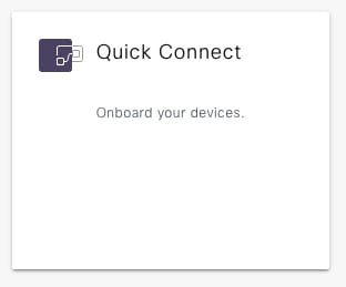 Quick Connect-Workflow