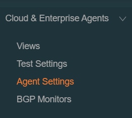 Enterprise Agents - Agent Settings