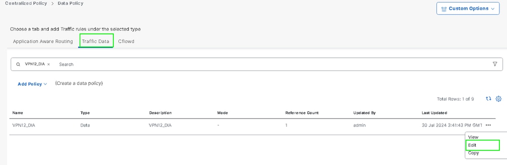 Select Traffic Data