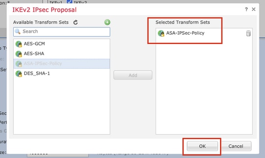 Search for IKEv2 IPsec Proposal