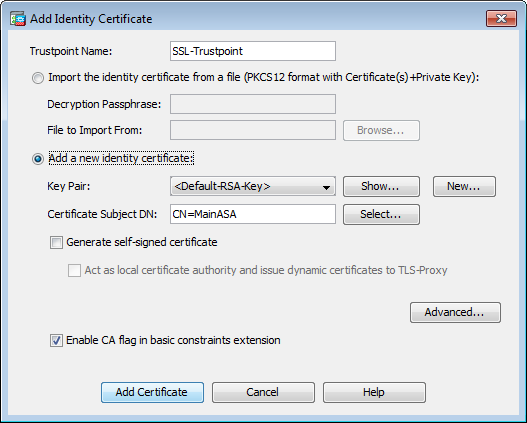 Aggiungi certificato di identità - 1