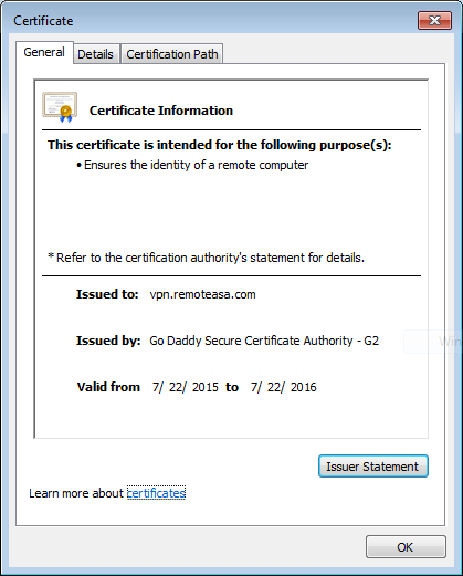 verifica browser certificati