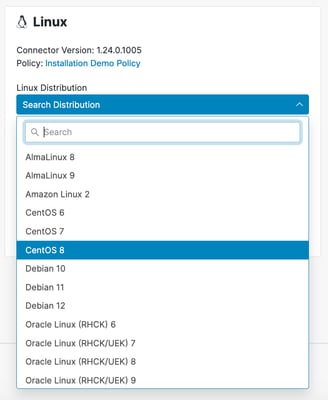 Select the distribution