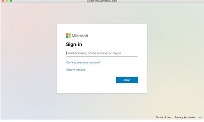 Microsoft Sign In