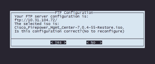 CLI dialog 19