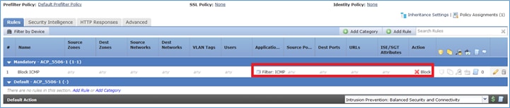 Internet Control Message Protocol Traffic is Blocked