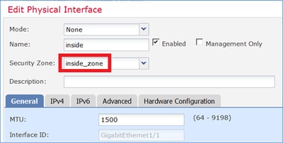 Assign FTD Interfaces