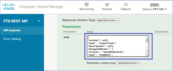 Parameters