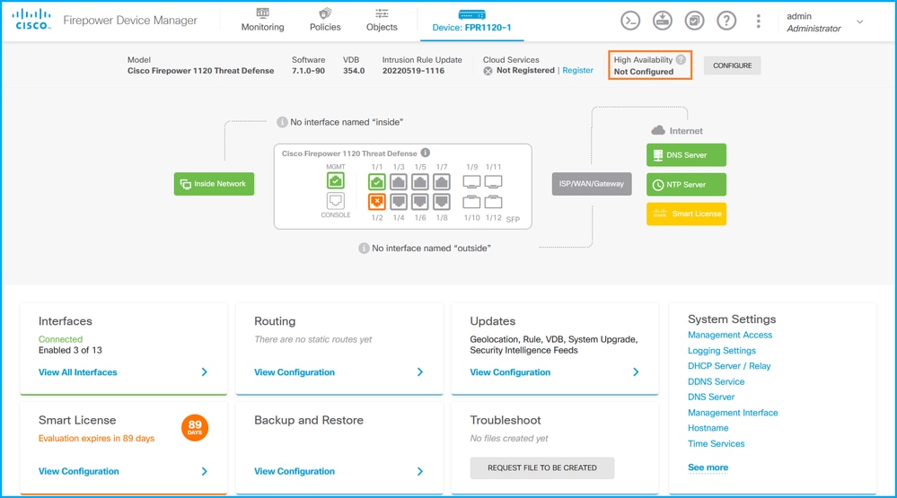 FDM-Standalone-Status