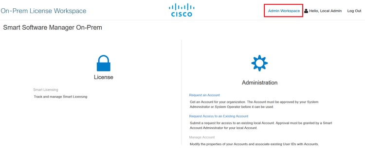 Main CSSM menu