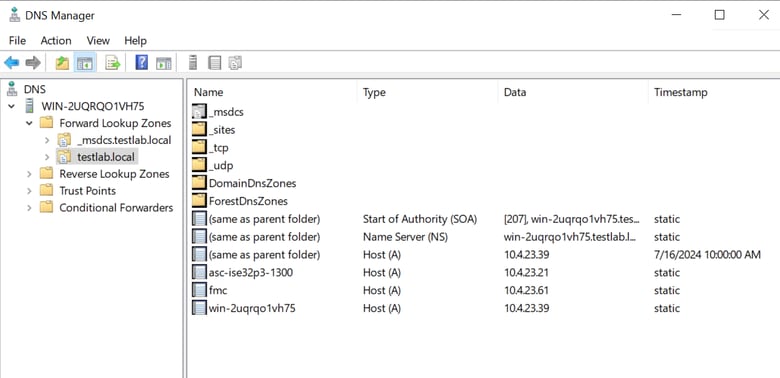 gerenciador DNS