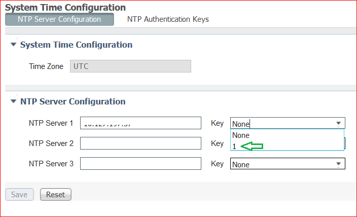 Configuração da hora do sistema da GUI