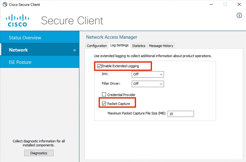 Secure Client user interface