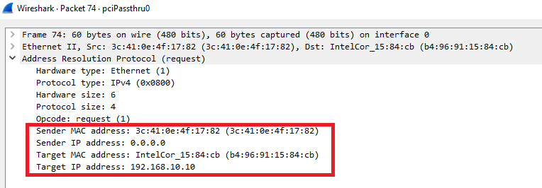 Details zu ARP-Tests