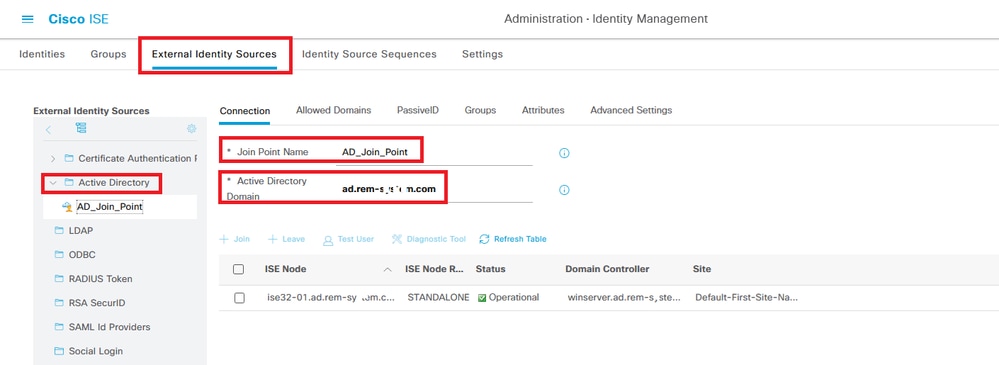 Active Directory hinzufügen