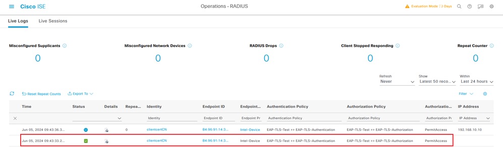 Radius 라이브 로그