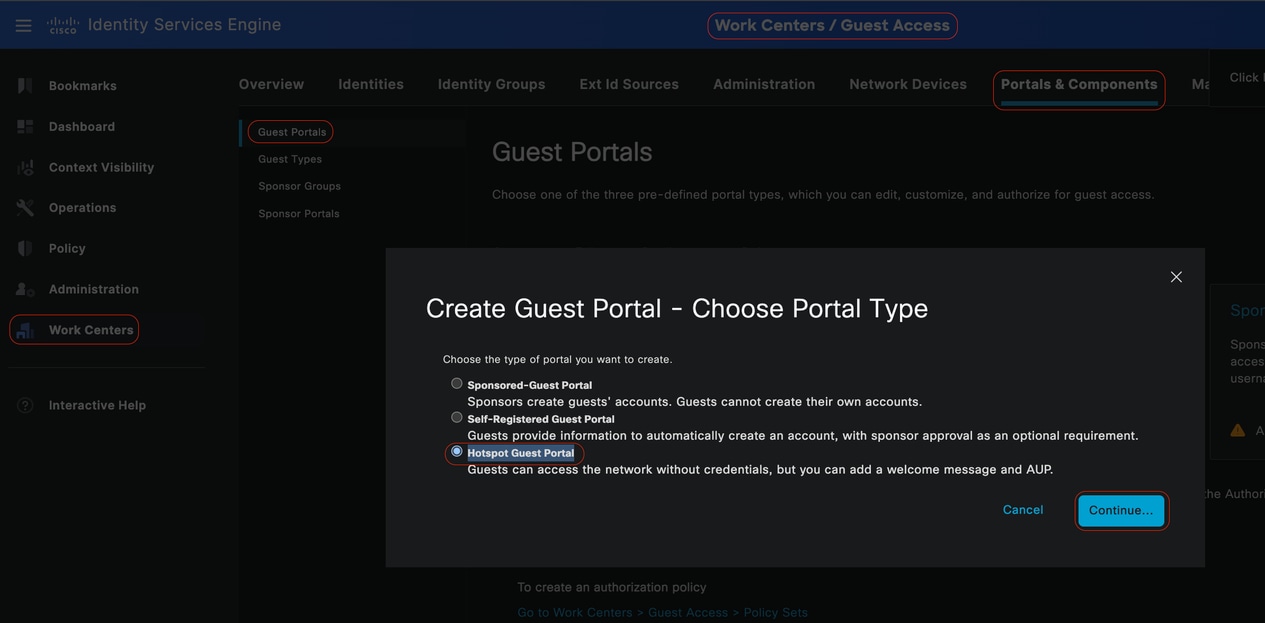 Hotspot Guest Portal