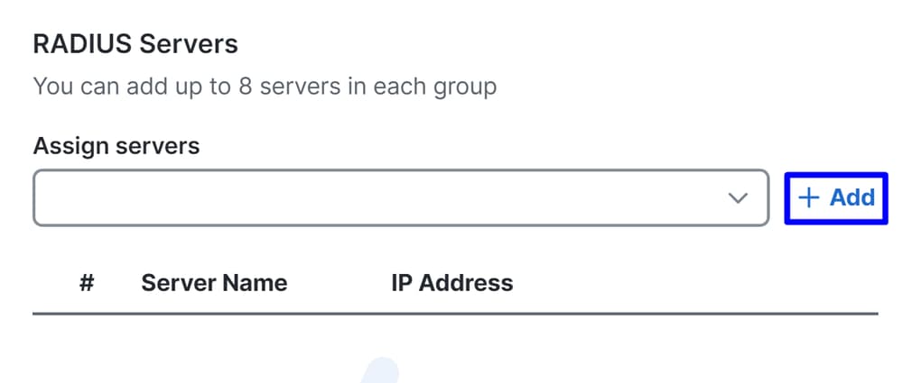 Sicherer Zugriff - Radius-Server