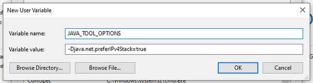 Java Environment Variable 2