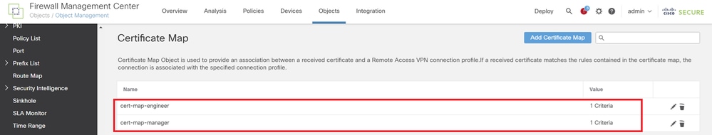 New Certificate Maps