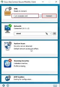 VPN PC1 Anyconnect