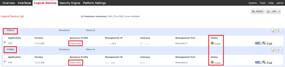 Confirm Instance Status In Secondary Device