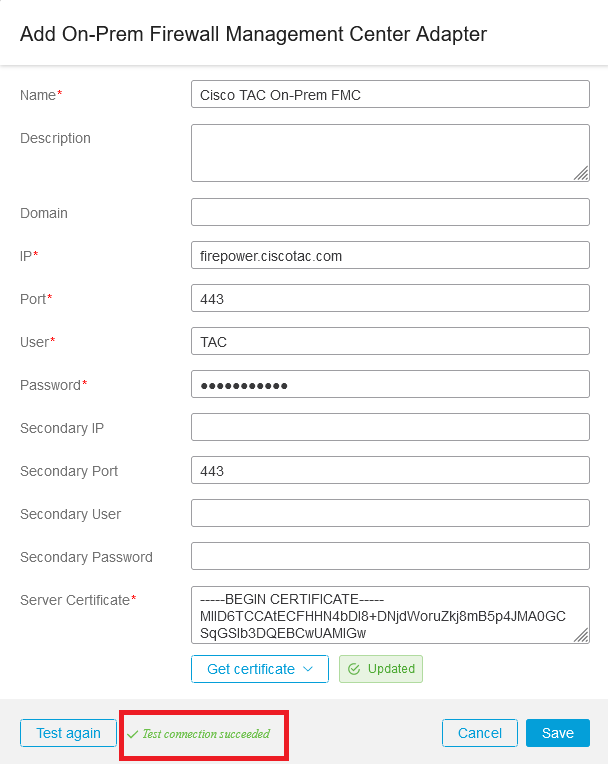 테스트 성공