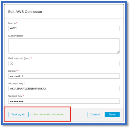 Configure time interval