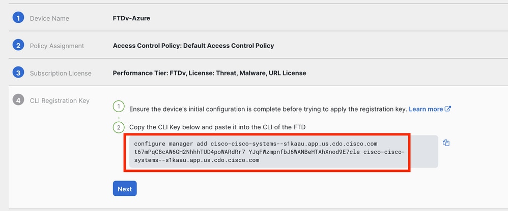 Copy Configure Manager Command