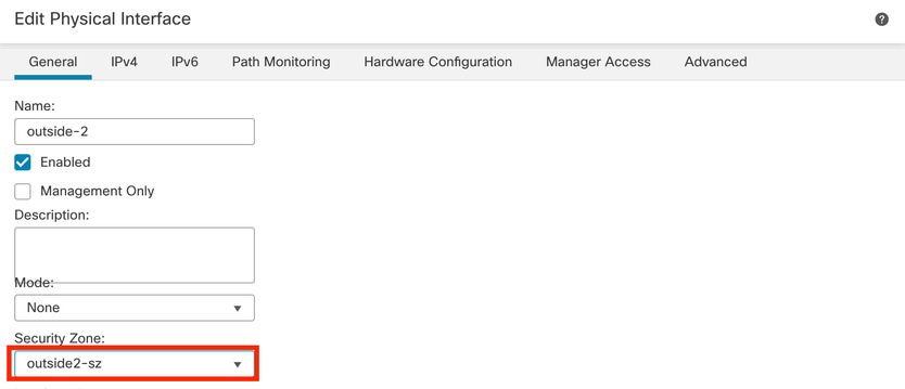 Security Zone for Redundant Data-Interface