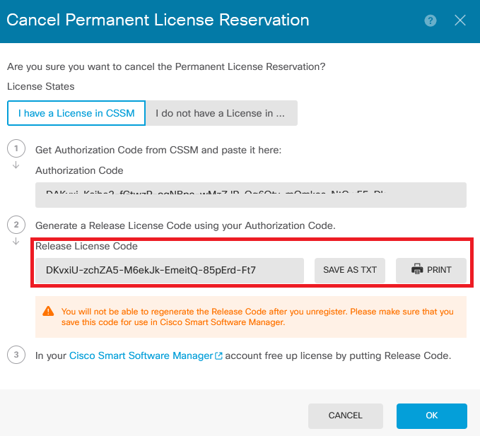 Save Your Release License Code