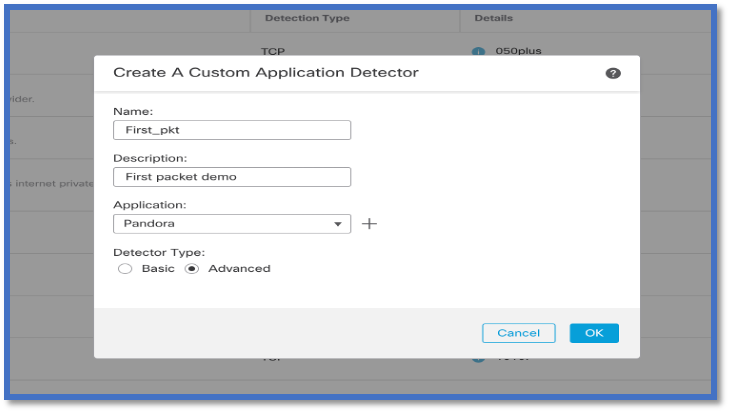 GUI de configuração