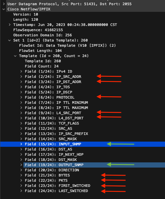 Netflow Template 2