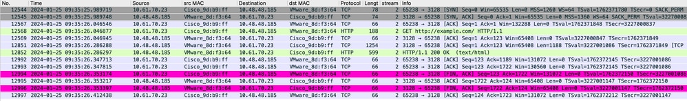 Image-Client to SWA, HTTP Explicit mode